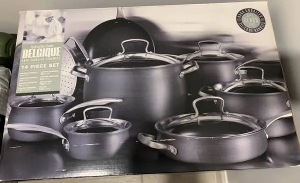 BELGIQUE HARD ANODIZED COOKWARE