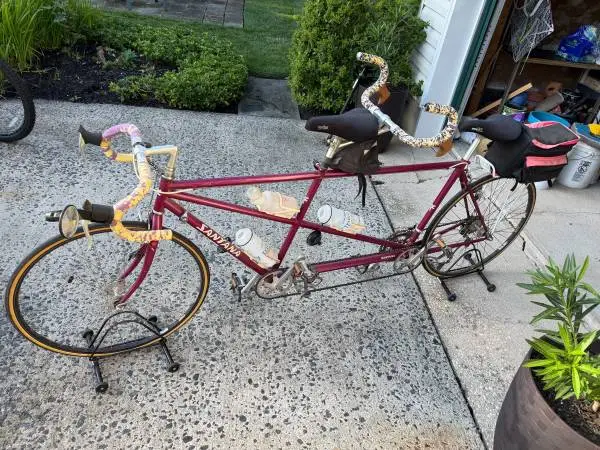 Two person bicycle