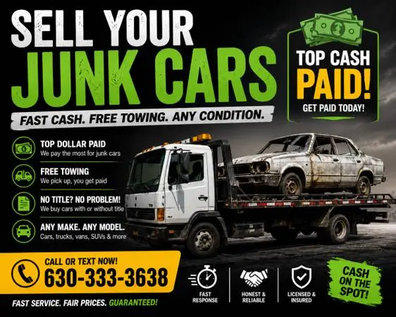 Cash For Junk Cars Free Towing Junk Car Removal