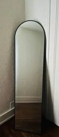 Full length standing mirror