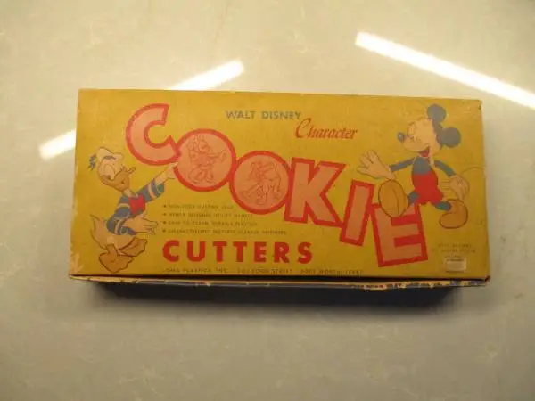 1950s Walt Disney Character Cookie Cutters