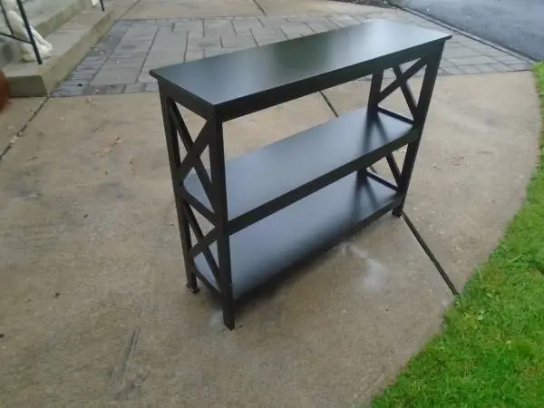 Console Table 3 Tier Shelf Unit