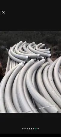 Aluminum pipes