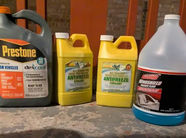 Antifreeze Coolant And Windshield Fluids For American GM Cars