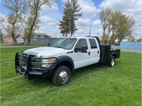 2016 FORD F550 POWERSTROKE FLATBED 4X4