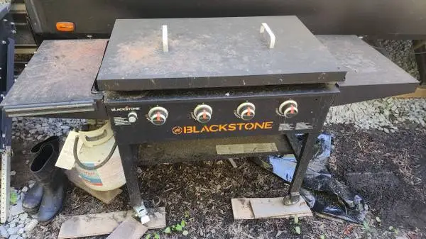 Black stone flat top grill