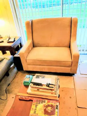 rocking love seat