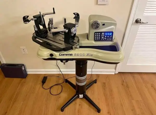 lightly used stringing machine 6 point Gamma 6900 ELS fully functional