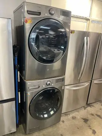 Lg steam washer and dryer electric 220v