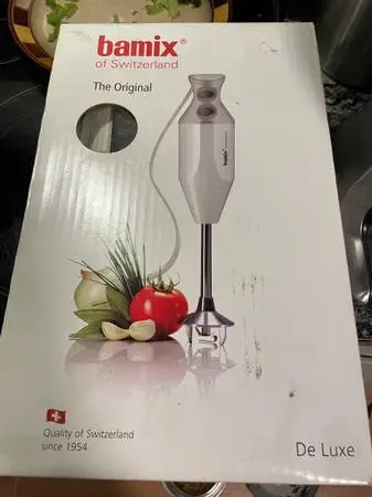 Like new! BAMIX hand blender deluxe