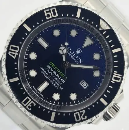 Rolex Sea-Dweller Deepsea James Cameron Mens 44MM SS 116660 2014+