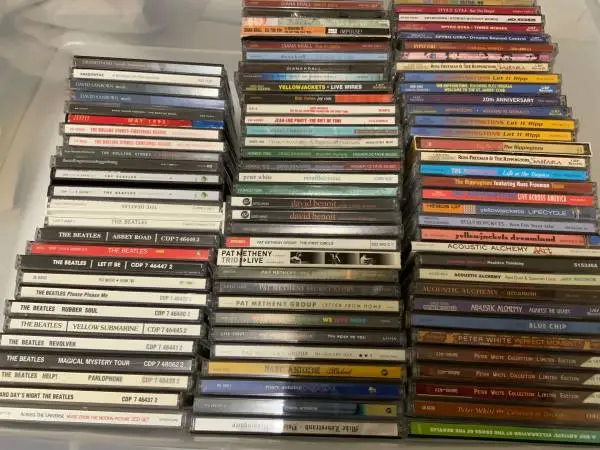 Smooth Jazz, Beatles, Rolling Stones CDs