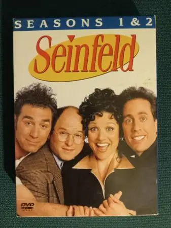 Seinfeld seasons 1 and 2 complete 4 DVDS 18 episodes
