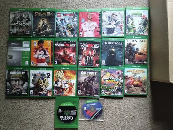 20 XBox One Games 2 New