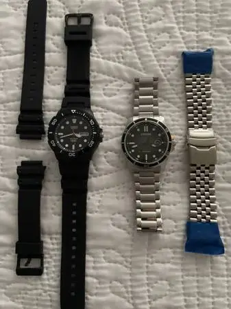 Citizen Eco-Drive Mens Watch Plus Casio Watch