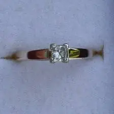 .30ct Princess Cut Diamond Solitaire