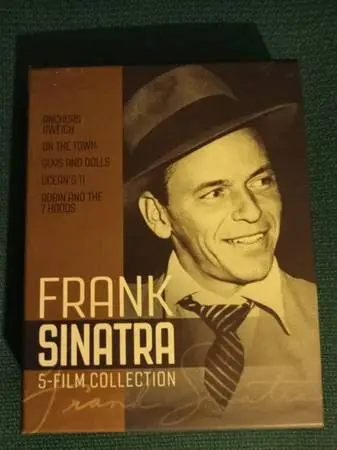 Frank Sinatra 5 blu-ray DVDS movie box set with photo book