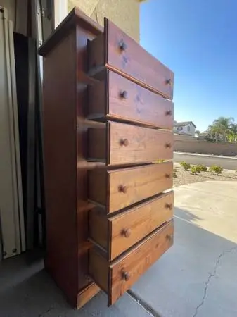 Hard Wood Chest of Drawers,Dresser