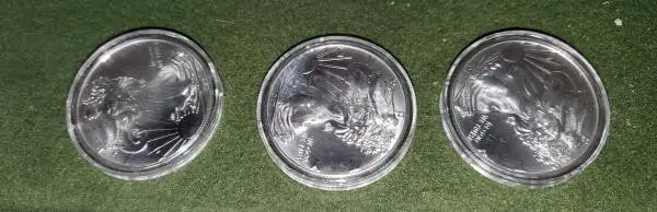 3 2017 silver eagles