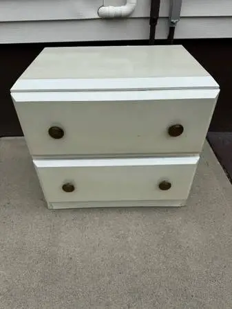 Household Wooden Nightstand Table