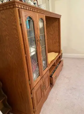 Oak Entertainment Center