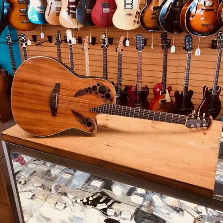 Ovation Celebrity CE44P Koa Acoustic Electric   *Gravity Music Gear*