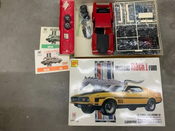 RARE Otaki Mustang Mach 1 1/12 Model Kit