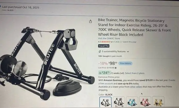 Dueters Bike Trainer