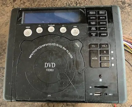DVD Player/Radio