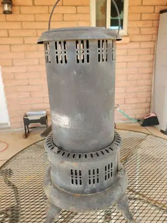 antique oil stove