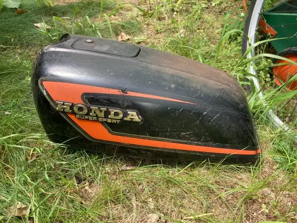 Honda super sport  gas tank vintage