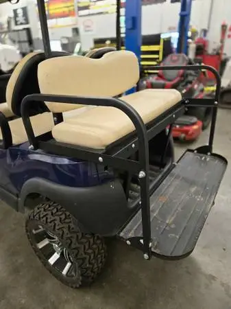 Rear seat for golf cart