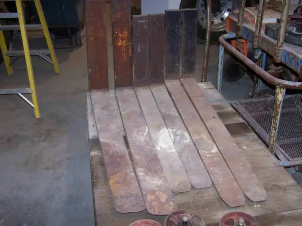 tow motor forks