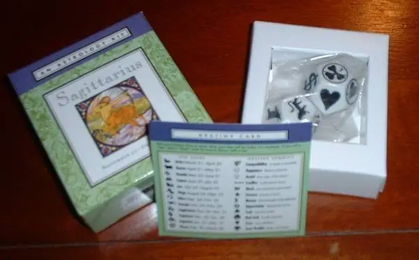 SAGITTARIUS ZODIAC DICE GAME
