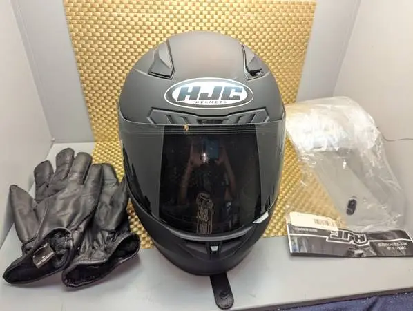 HJC  Motorcycle Helmet Model CL-17 PLUS Rubbertone