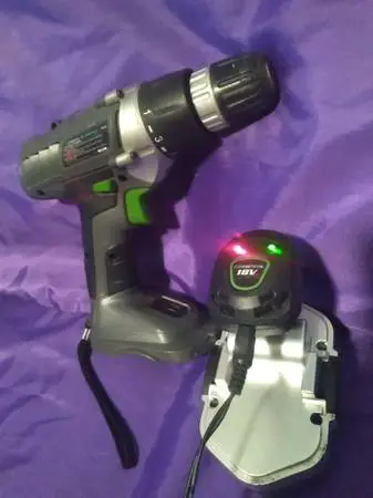 Genesis Power Drill With Battery + Charger