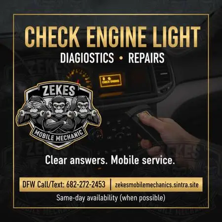 PROFESSIONAL MOBILE MECHANIC - WE COME TO YOU! 🔧