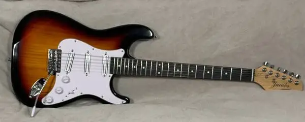Jacobs Strat Style Elewctric Guitar/ Hand Wound Rail Pickups/Insane so
