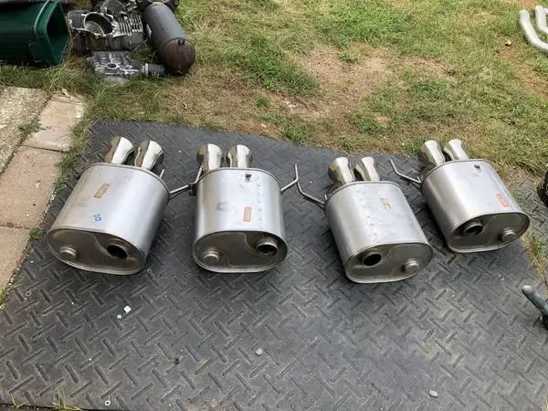 Corvette exhaust