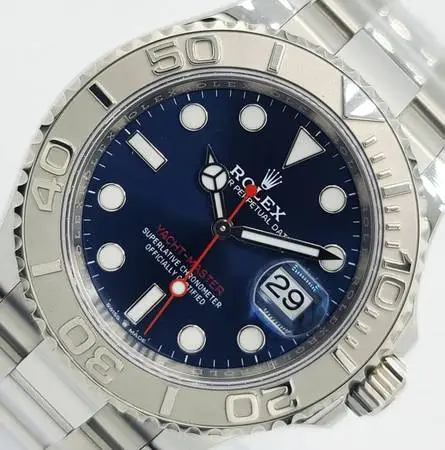 Rolex Mens 40MM Yacht-Master 126622 Platinum & Stainless Steel Comple
