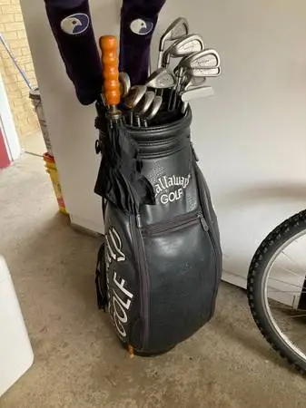 Callaway Lt handed golf clubs