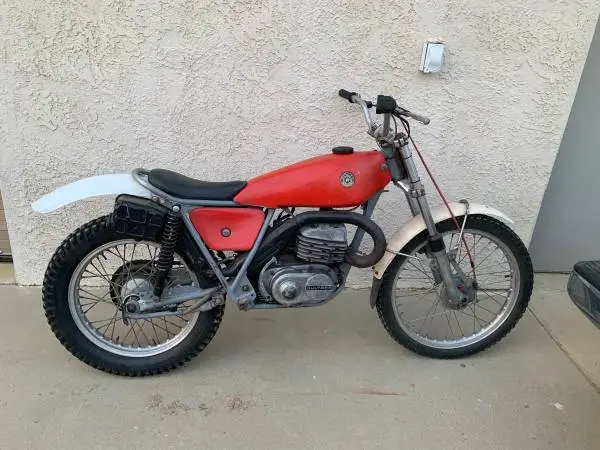 Vintage Bultaco 350 cc Sherpa T AHRMA Trials