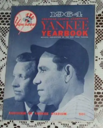 1964 yankees yearbook