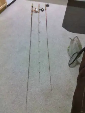 2 Fenwick rods and reels ( Made in the USA )