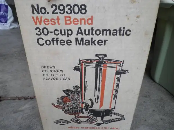 WEST BEND 30-CUP COFFEE MAKER