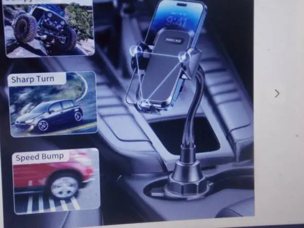 Miracase Car Cup Holder Phone Safely Mount Universal Smartphone GPS