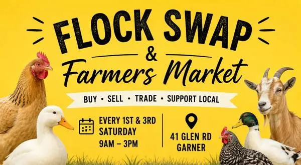 Flock swap farmers market