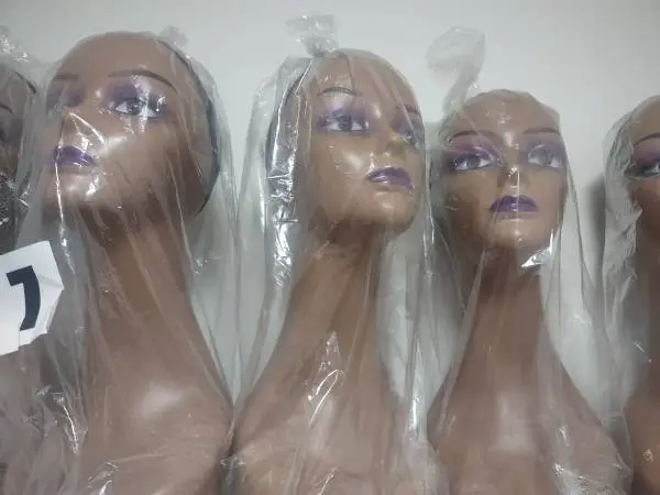 storeclosed,beautiful ladies mannequin head,100% human hair&wigs sale