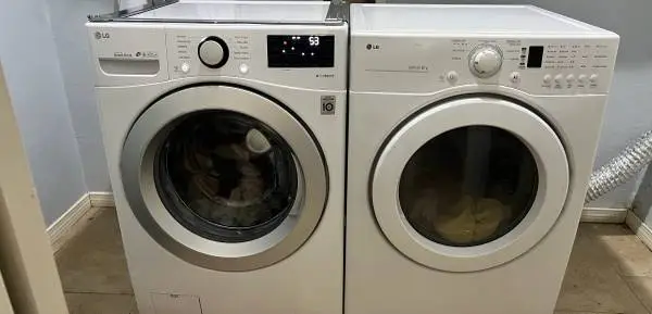 Lg  Front Loader Washer and Dryer Set
