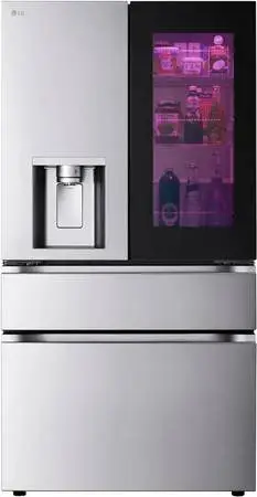 New LG Instaview Smart French Door Refrigerator with Warranty